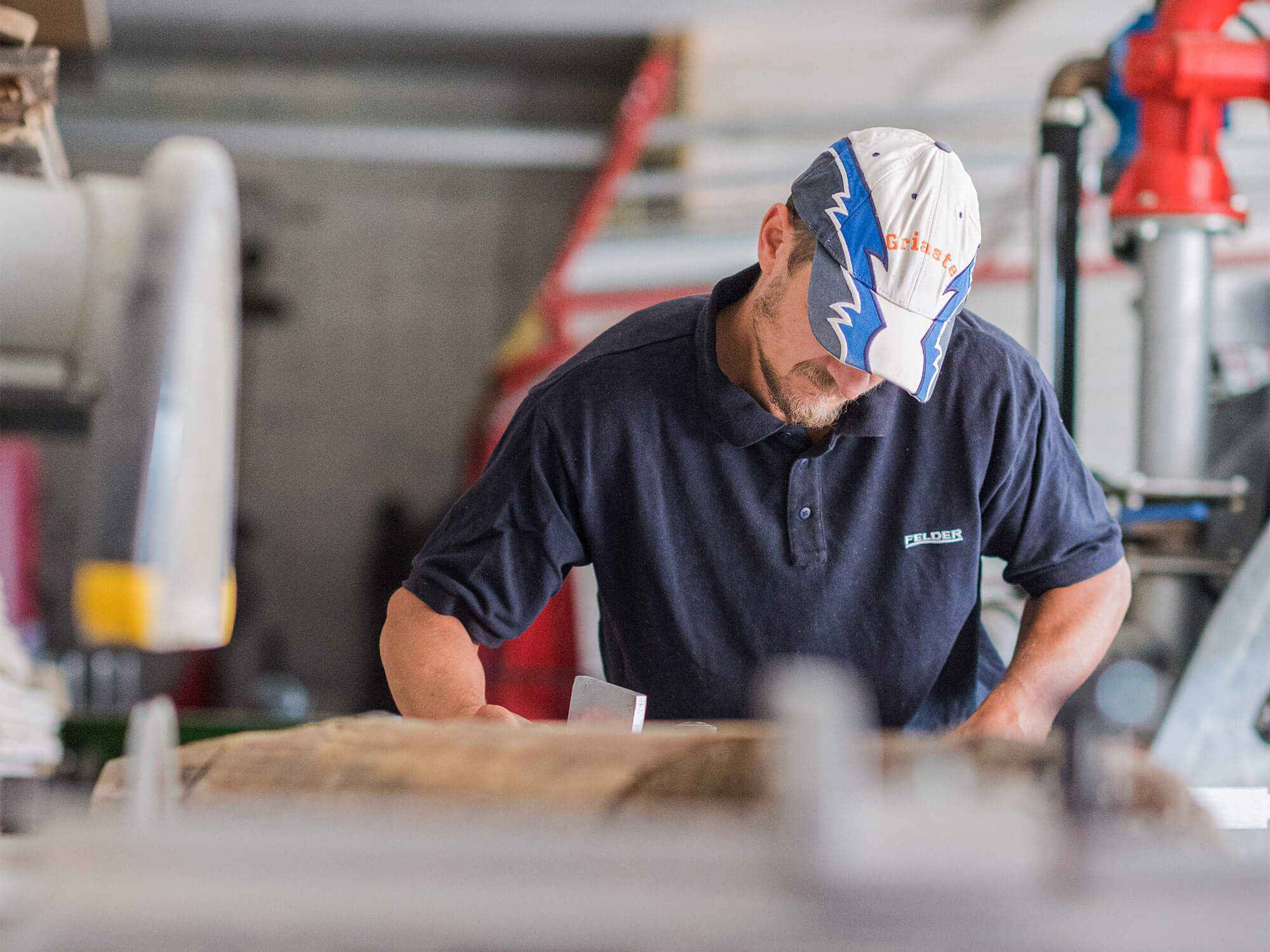 Arbeiten in der Werkstatt