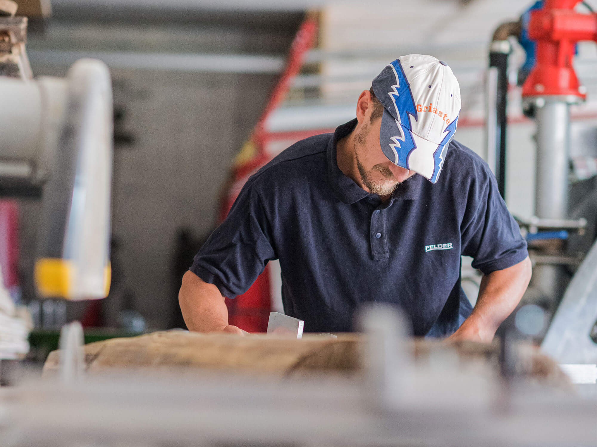Arbeiten in der Werkstatt