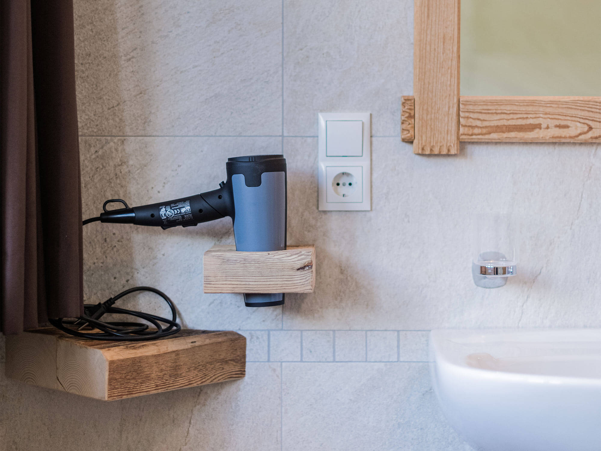 Halterungen für das Badezimmer