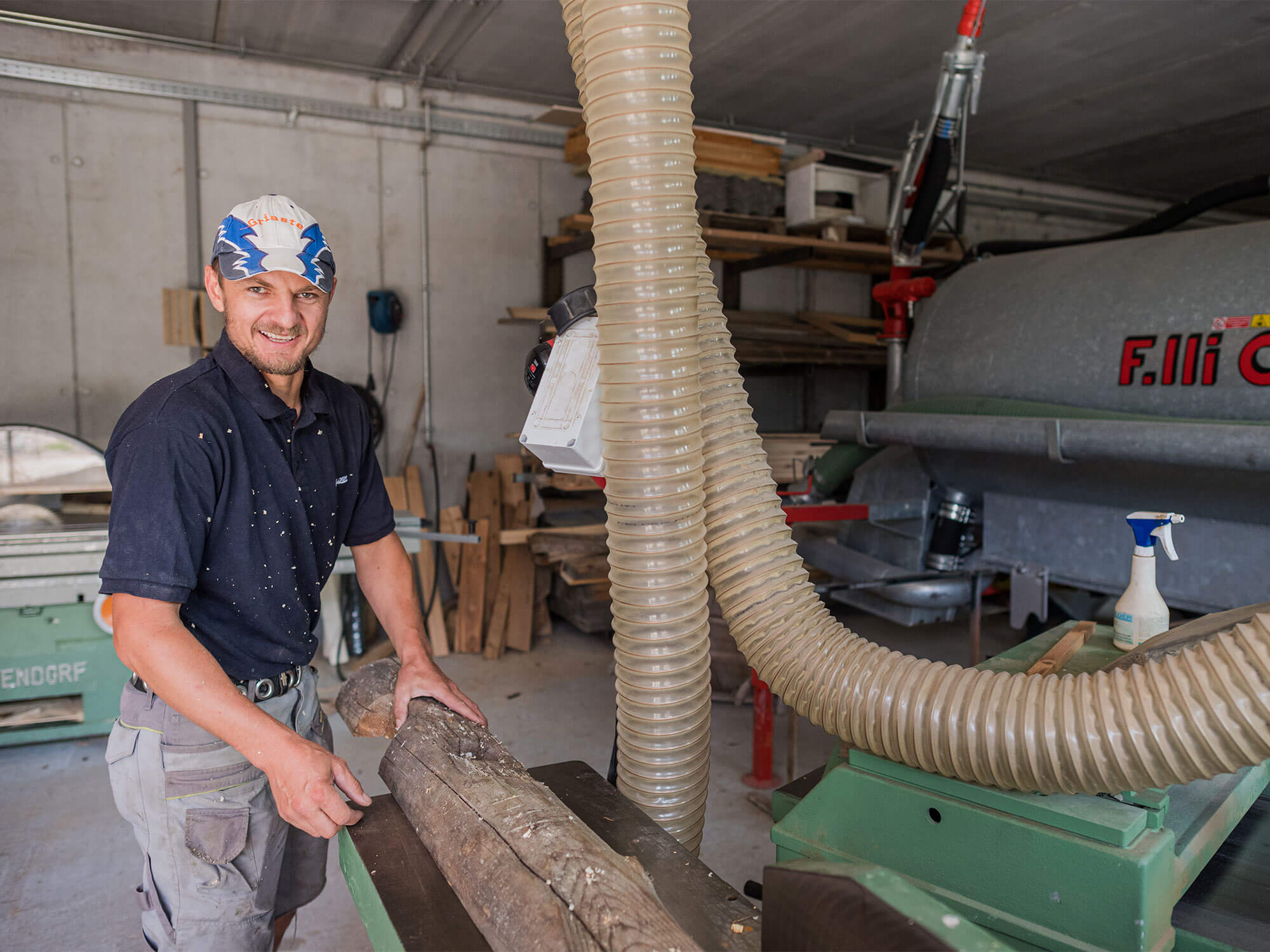 Arbeiten am Haubenthalhof